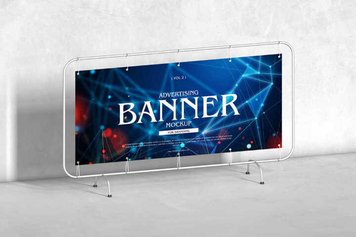 Advertising Banner – Free Mockup