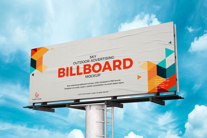 Advertising Billboard – Free Mockup