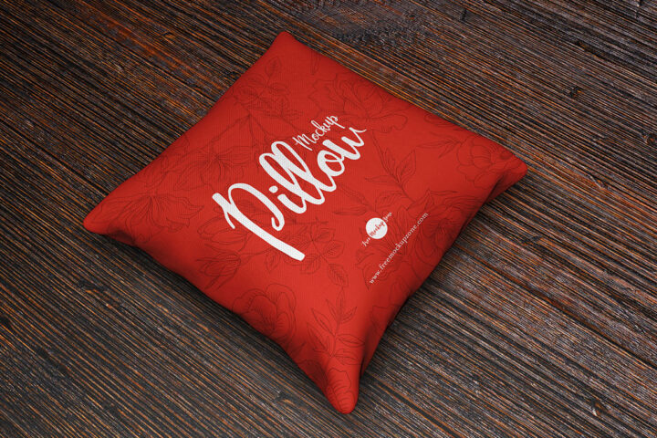 Square Pillow – Free Mockup