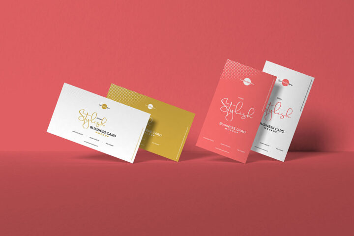 Stylish Business Cards – Free Mockup