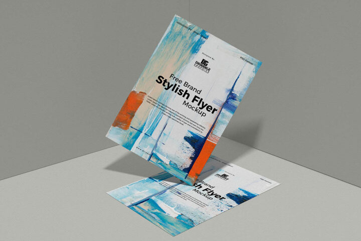 Brand Stylish Flyer – Free Mockup