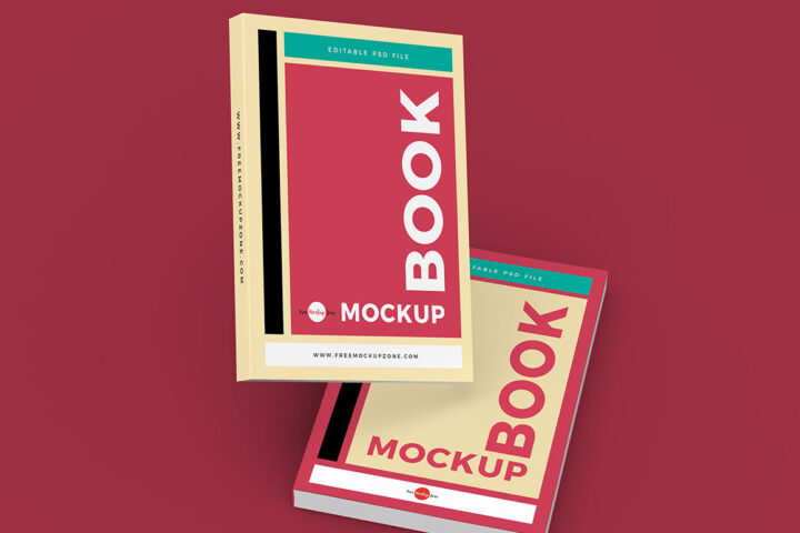 2 Book Covers – Free Mockup