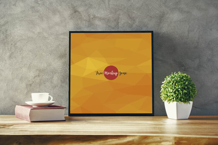 Free Photo Frame Mock-up