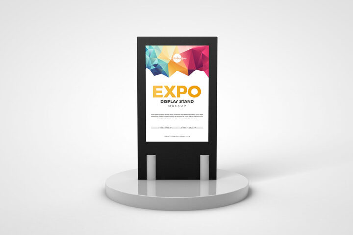 Expo Display Stand – Free Mockup