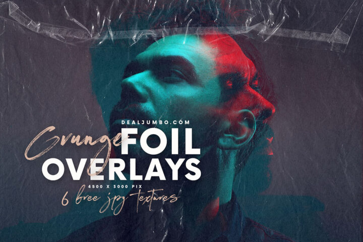Grunge Foil – Free Overlays
