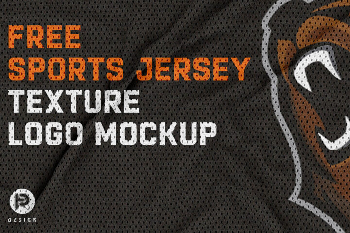 Jersey Texture Logo Mockup