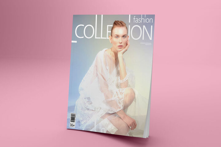 Clean Magazine Cover – Free Mockup
