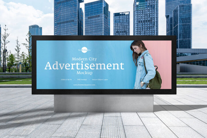 City Ad Bigboard – Free Mockup