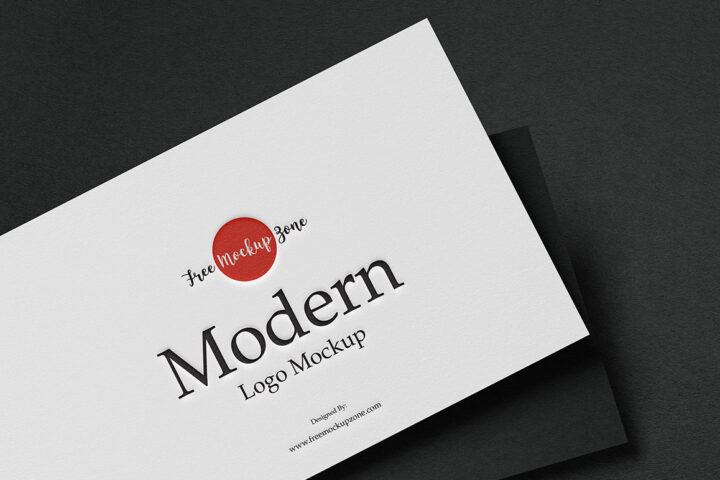 Modern Logo – Free Mockup
