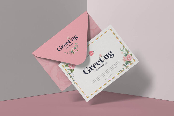 Greeting Card – Free Mockup