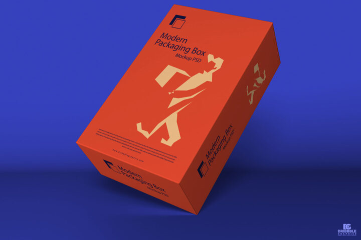 Packaging Rectangle Box – Free Mockup