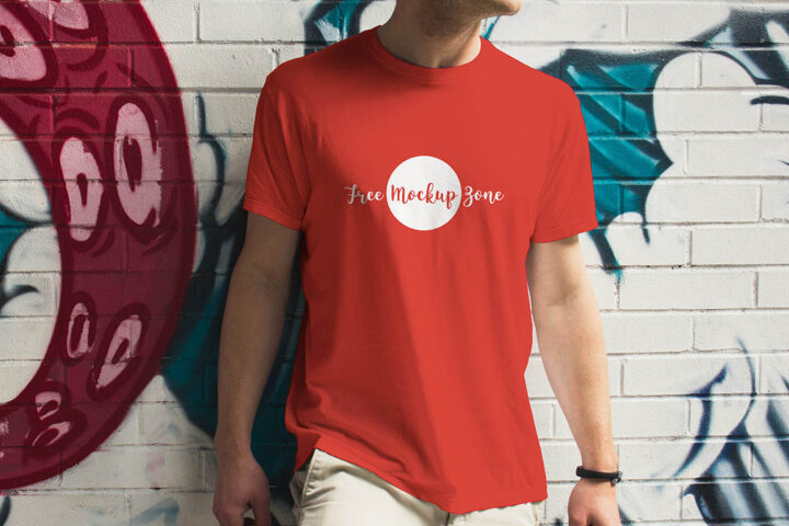 Boy T-shirt Free Mockup