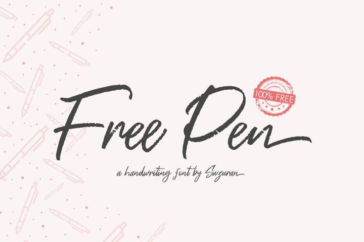 FreePen – Free Font