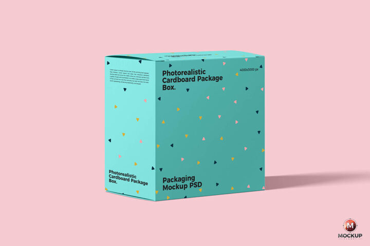 Package Box – Free Mockup