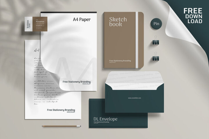 Stationery Branding – Free Mockup