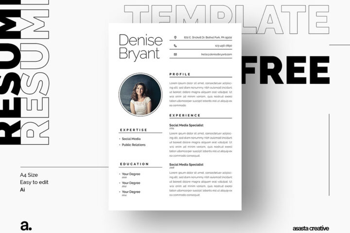 Free Syra Resume Template