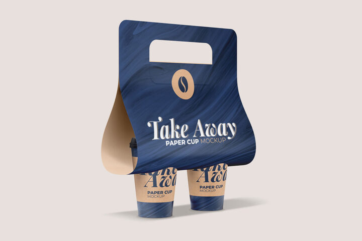 Take Away Paper Cups – Free Mockup