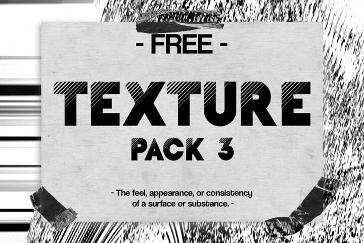 Monochrome Glitch – Free Textures