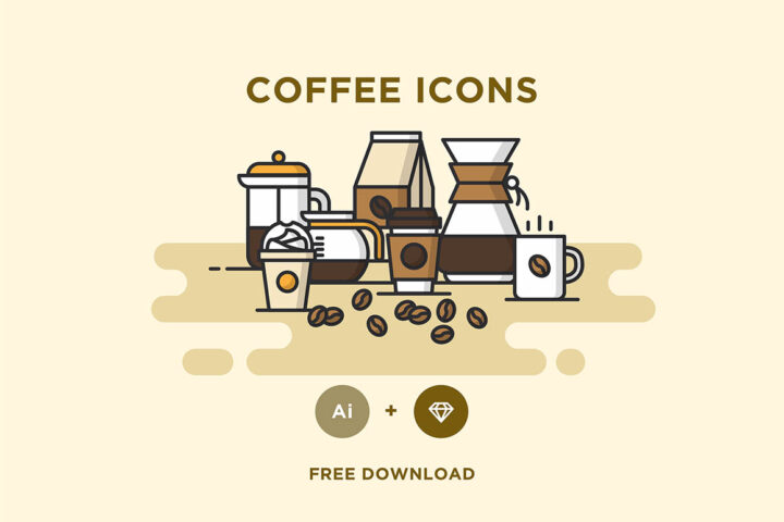 Free Vector Coffee Icons