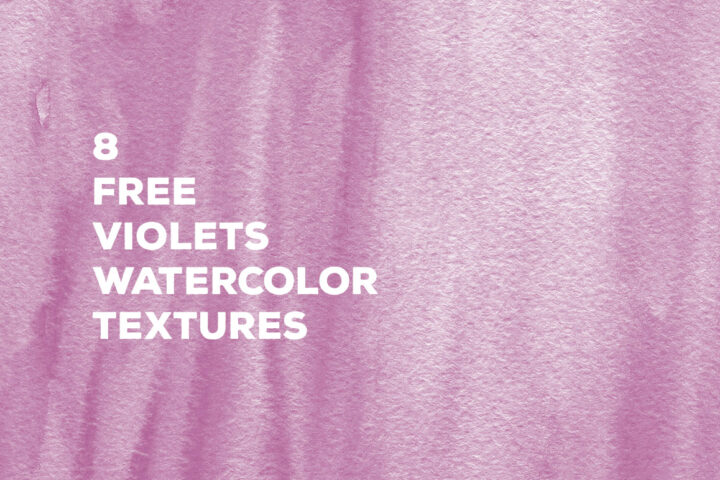 8 Free Violets Watercolor Textures