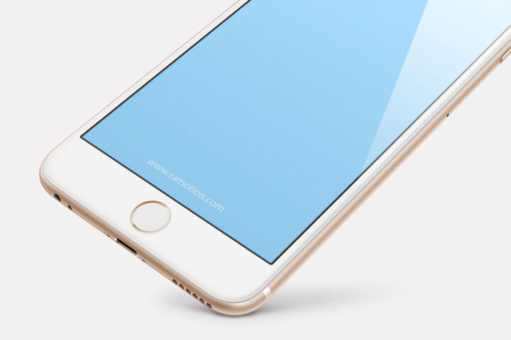 Free iPhone Perspective Mockup