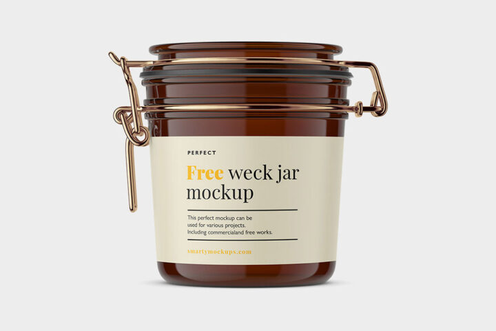 Weck Jar – Free Mockup