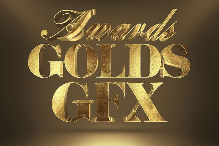 Free 3D Gold Text Effect