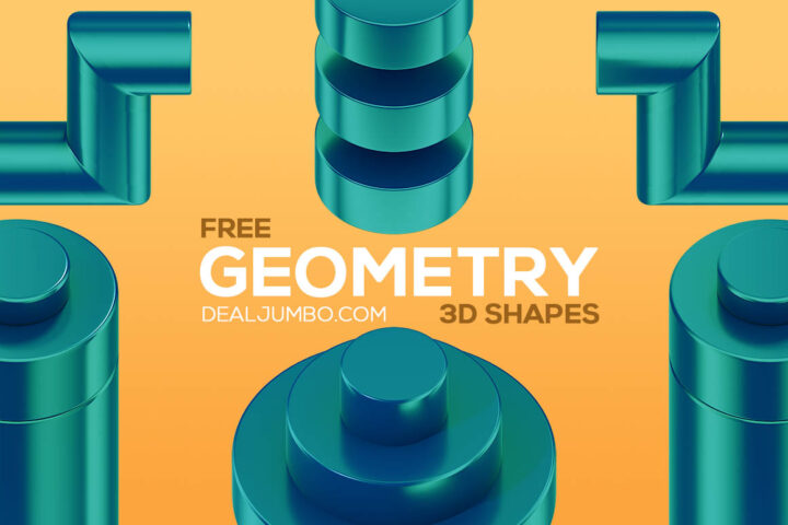 Free Geometry 3D Shapes