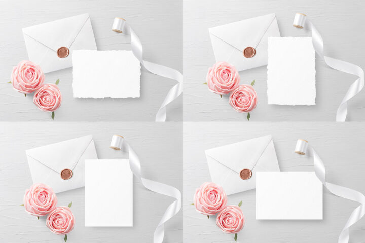 Free Invitation Card Mockups