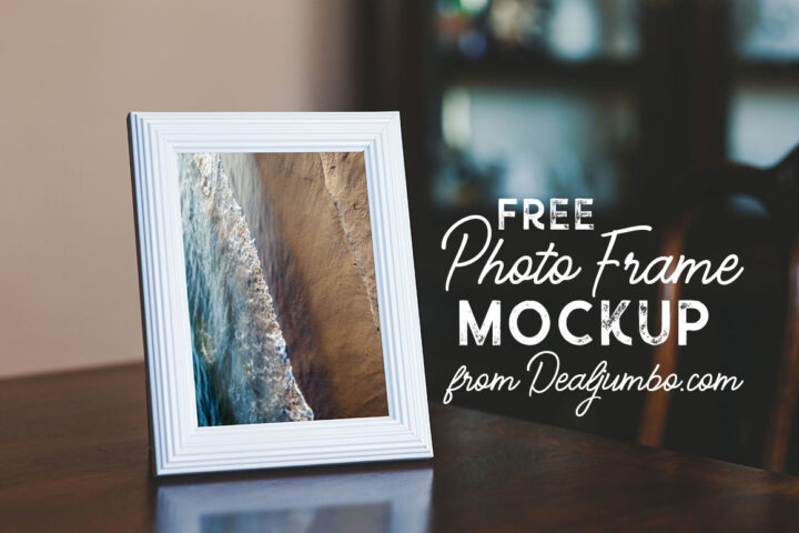 Photo in Frame – Free Mockup