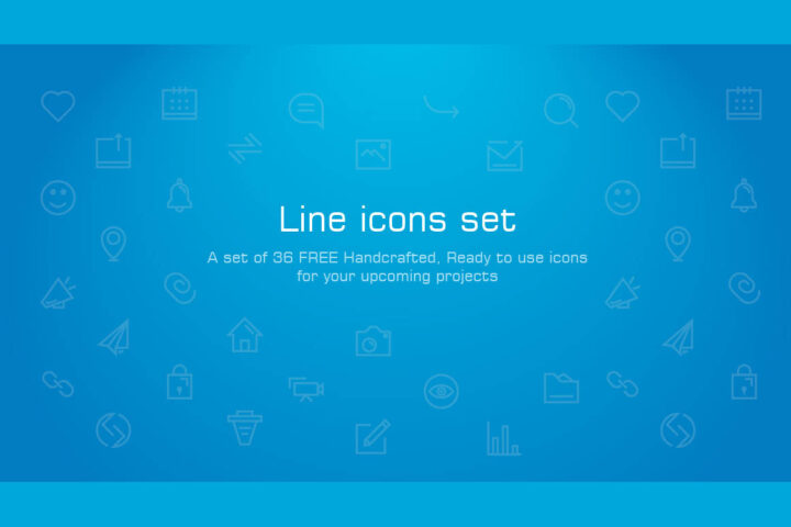 Free Social Media Linear Icons