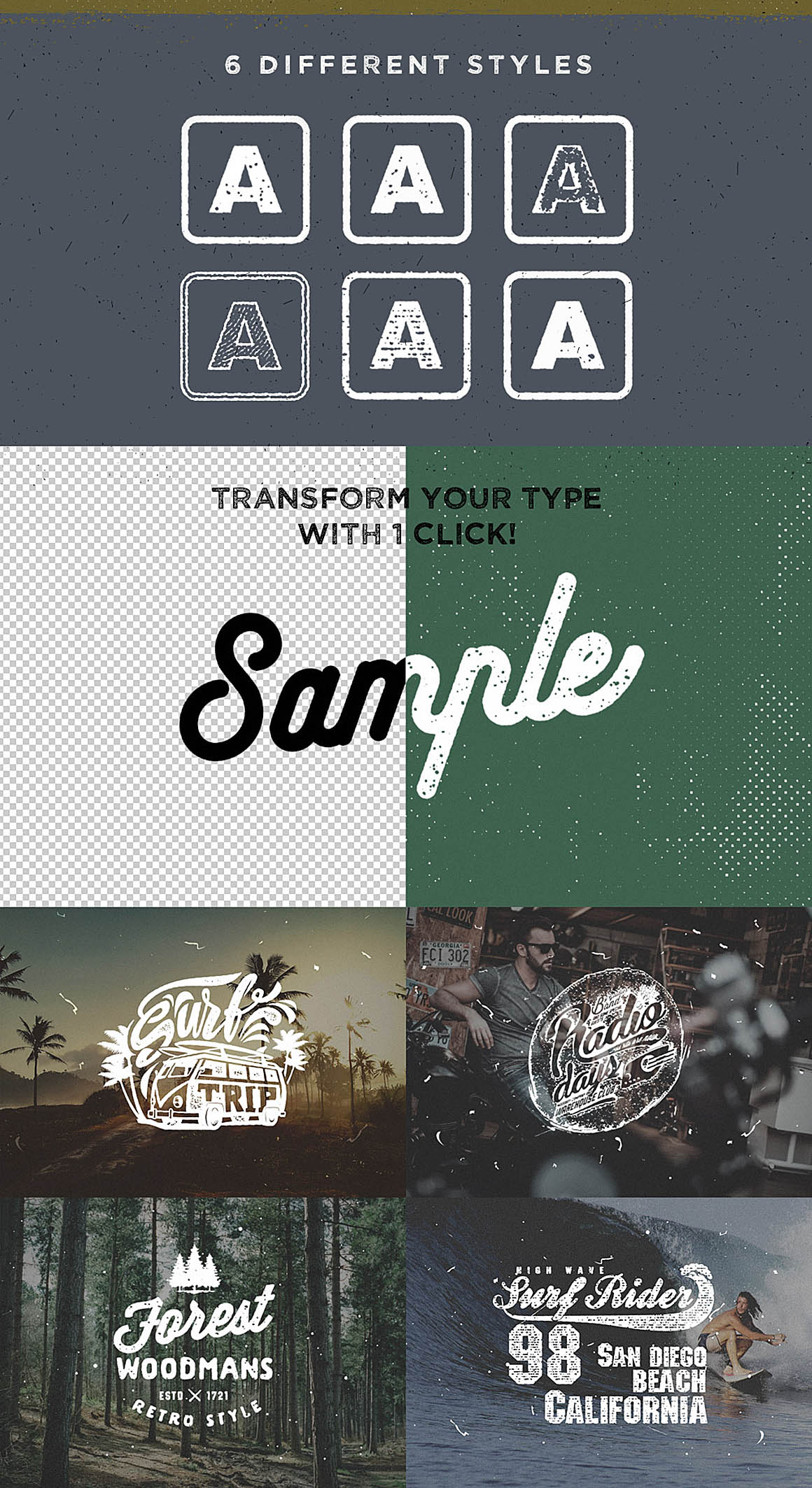 Free Vintage Letterpress Text Effects - Dealjumbo