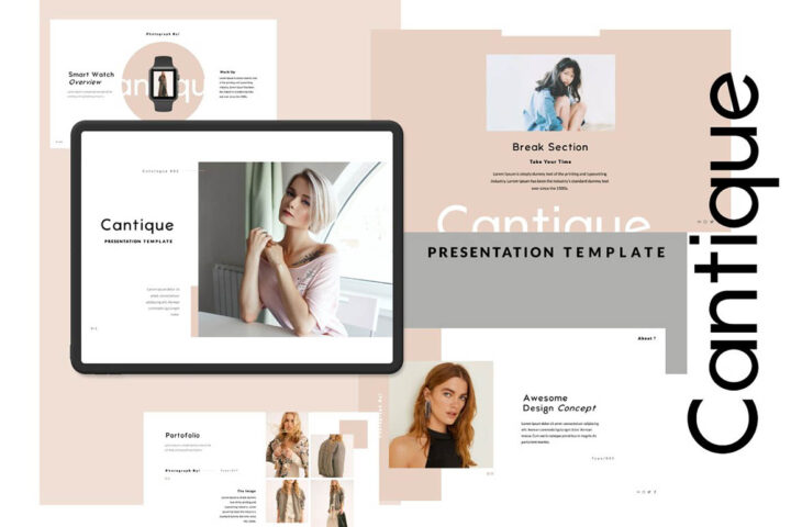 Free Cantique Brand Presentation