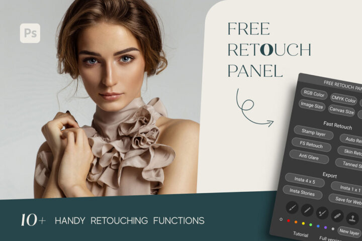 Free Photoshop Retouch Panel