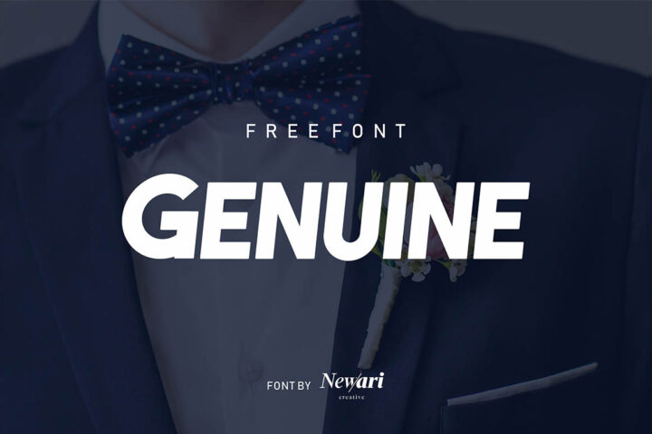 Genuine – Free Font