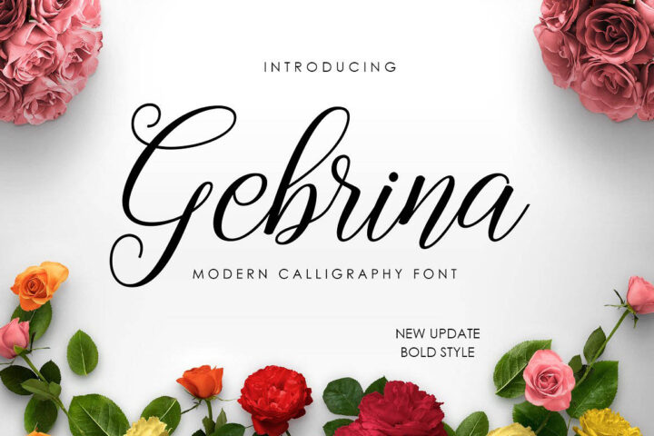 Gebrina Script – Free Font