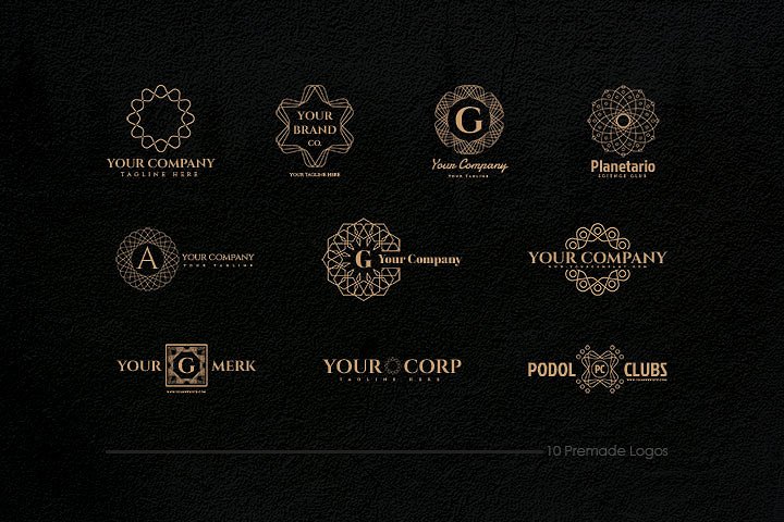 Vintage Logo & Badge Toolkit - Dealjumbo