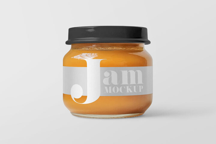 Glass Jar – Free Mockup