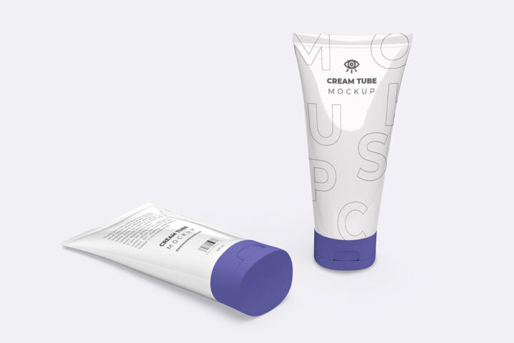 Glossy Tube – Free Mockup