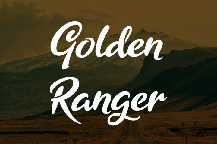Golden Ranger – Free Font