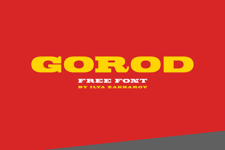 Gorod – Free Font