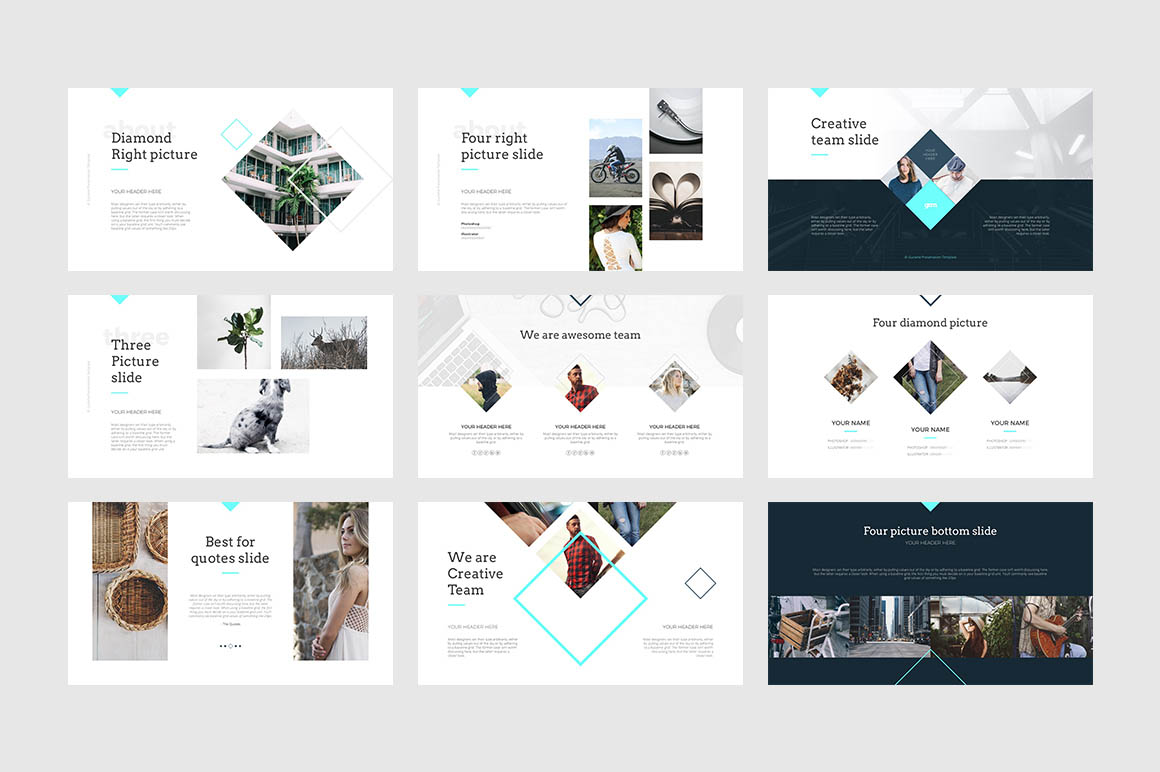 Clean & Modern PowerPoint Templates - Dealjumbo