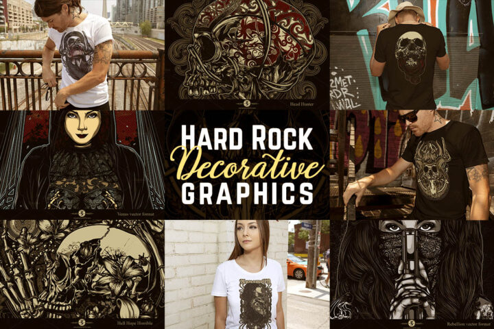 Hard Rock Decorative Graphics