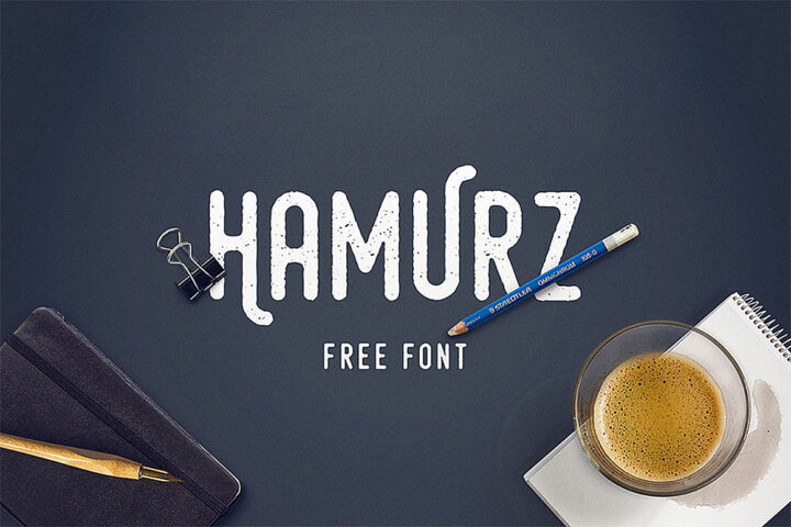 Hamurz – Free Grunge Font