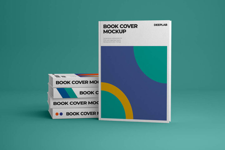 Book Hardcover – Free Mockup