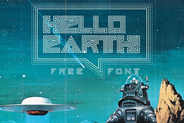 Hello Earth – Free Font