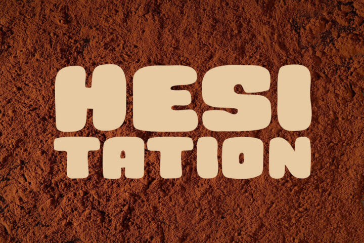 Hesitation – Free Font