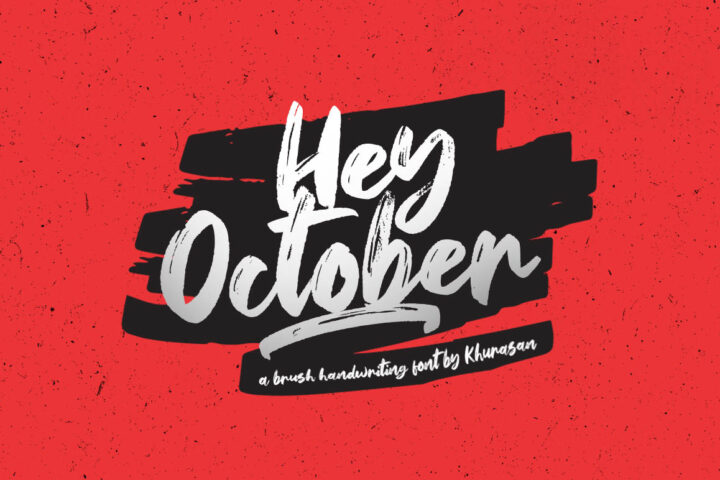 Hey October – Free Font