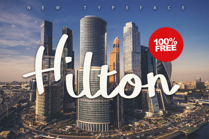 Hilton – Free Font