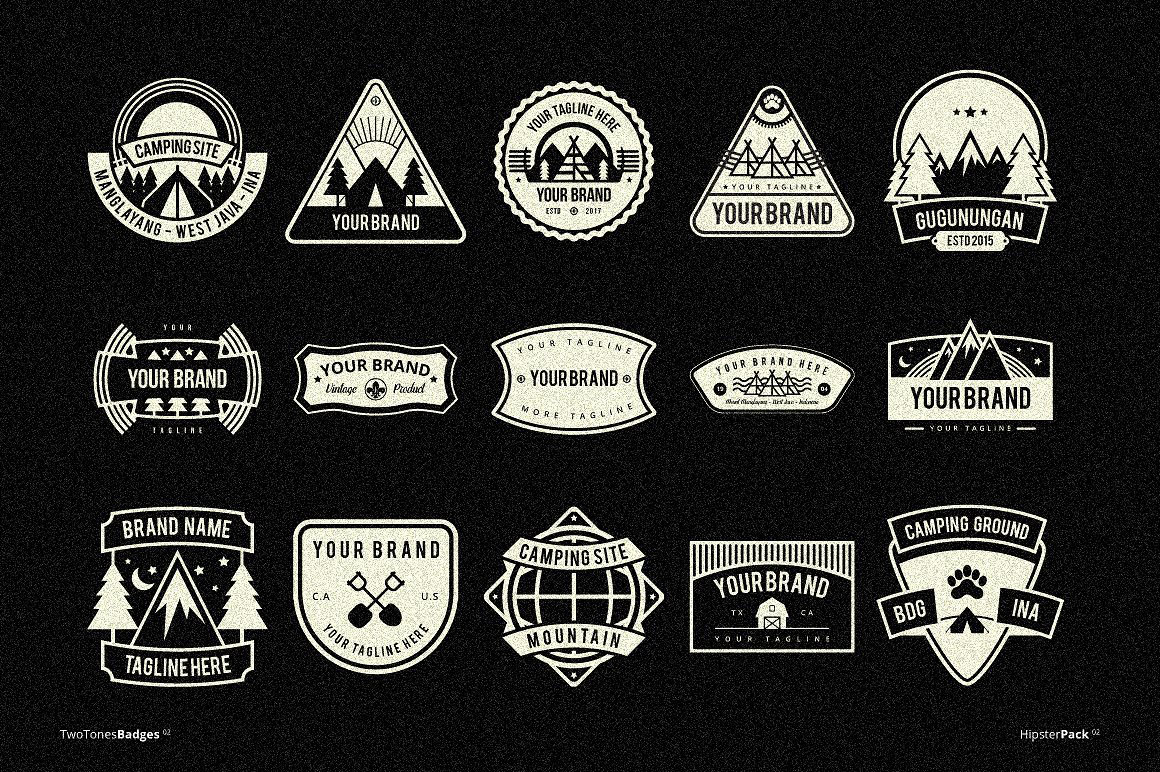 Vintage Logo & Badge Toolkit - Dealjumbo